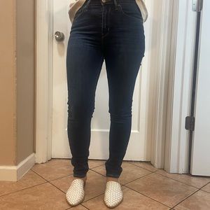 721 high rise skinny Levi jeans size 28 W
